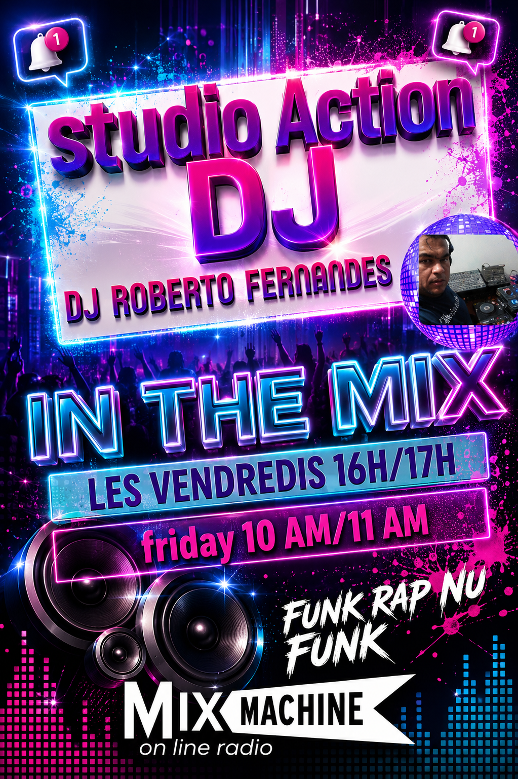 studio action dj