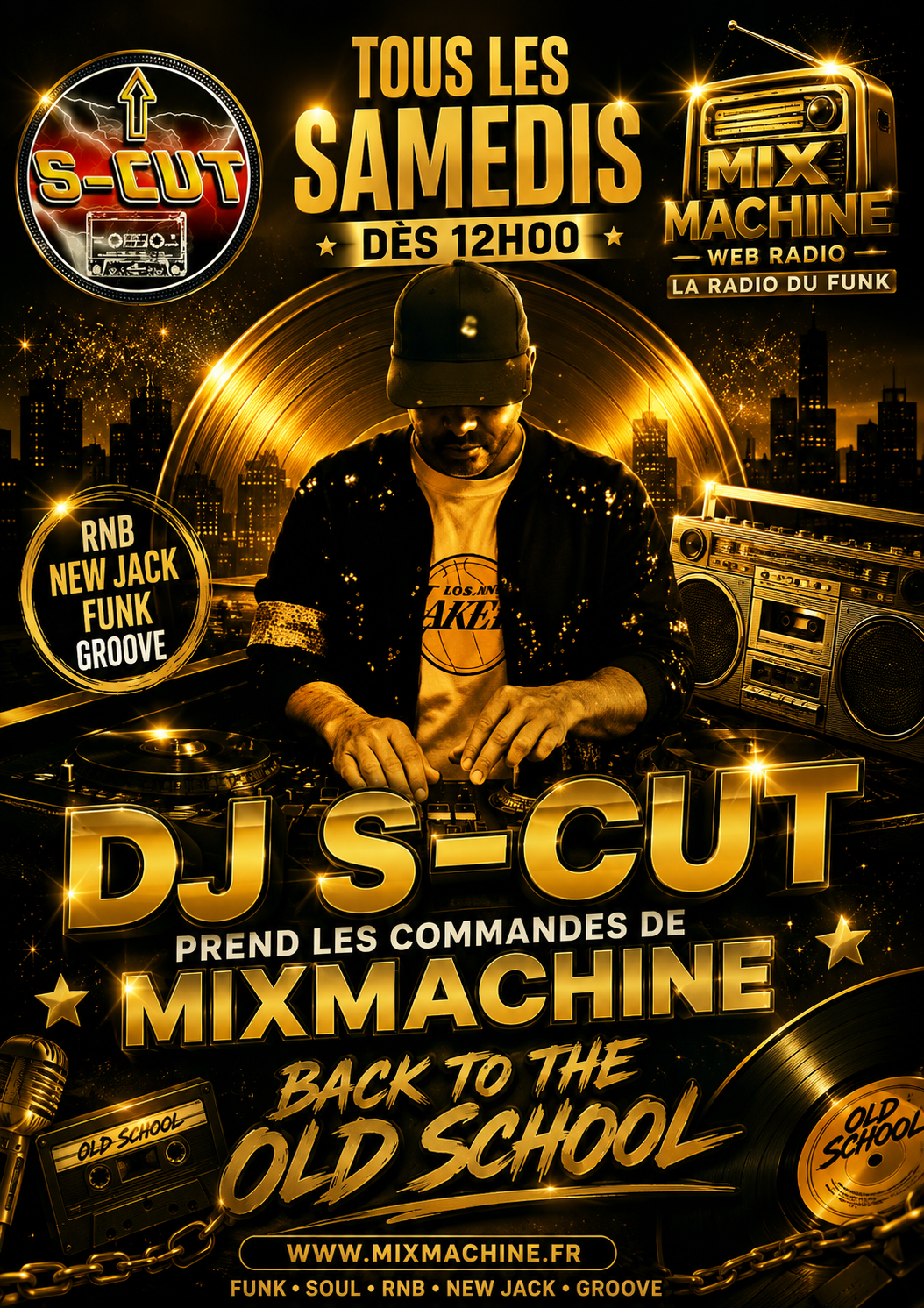 DJ S-CUT Back to the old school